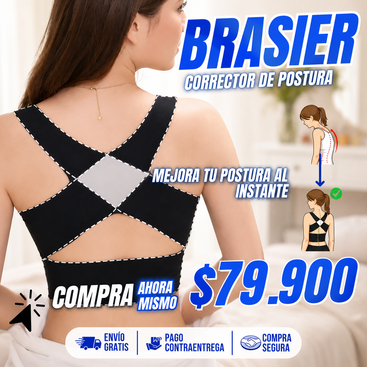 Eleva tu Busto y Corrige tu Postura al Instante